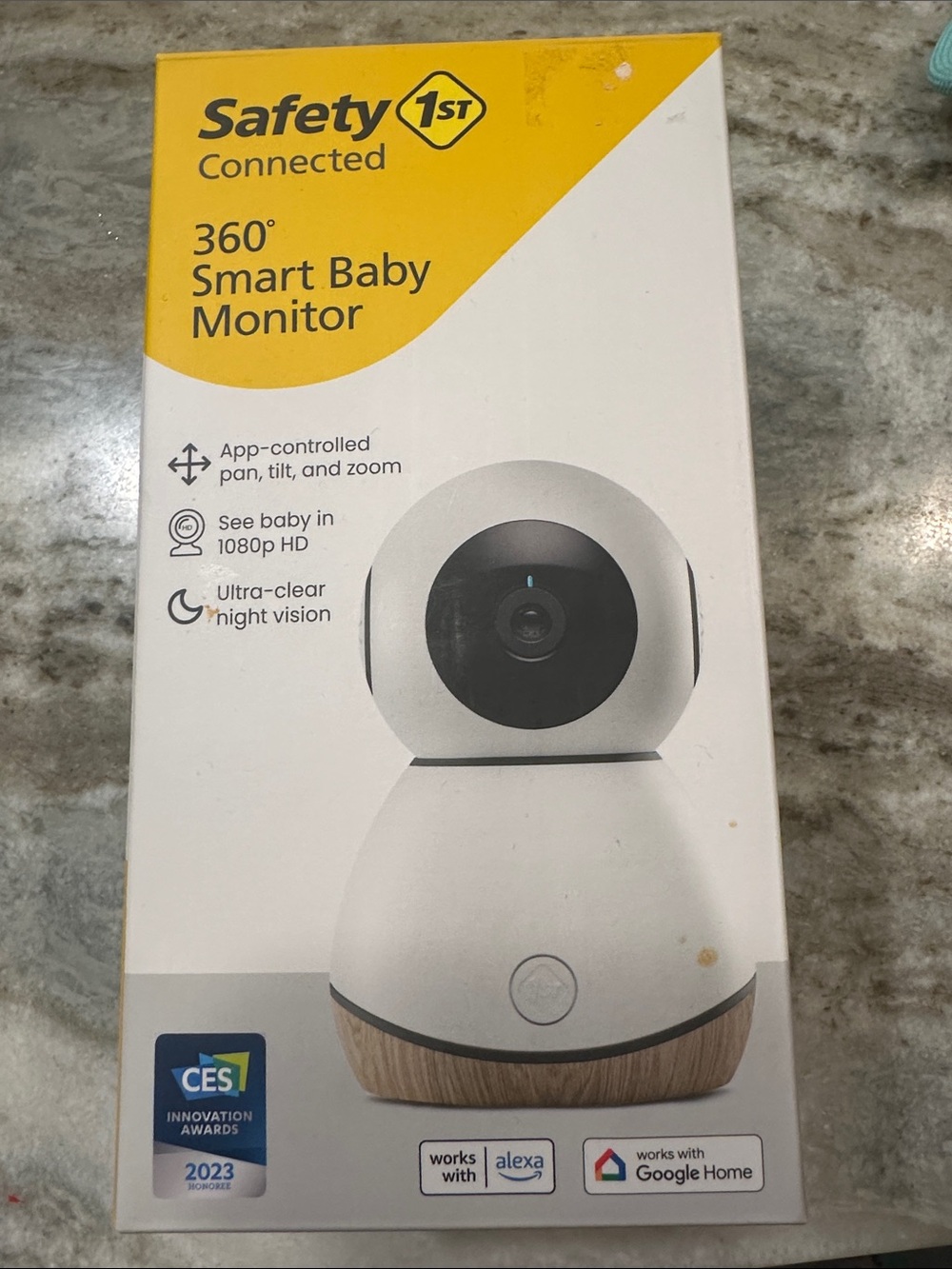 Safety 1st 360° Smart Baby Monitor - White